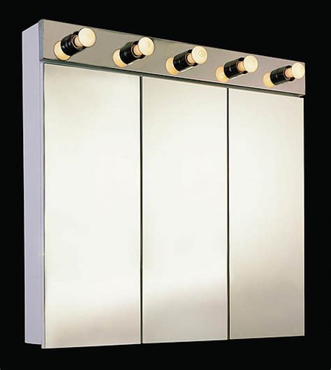 Mirrored Lighted Medicine Cabinets 